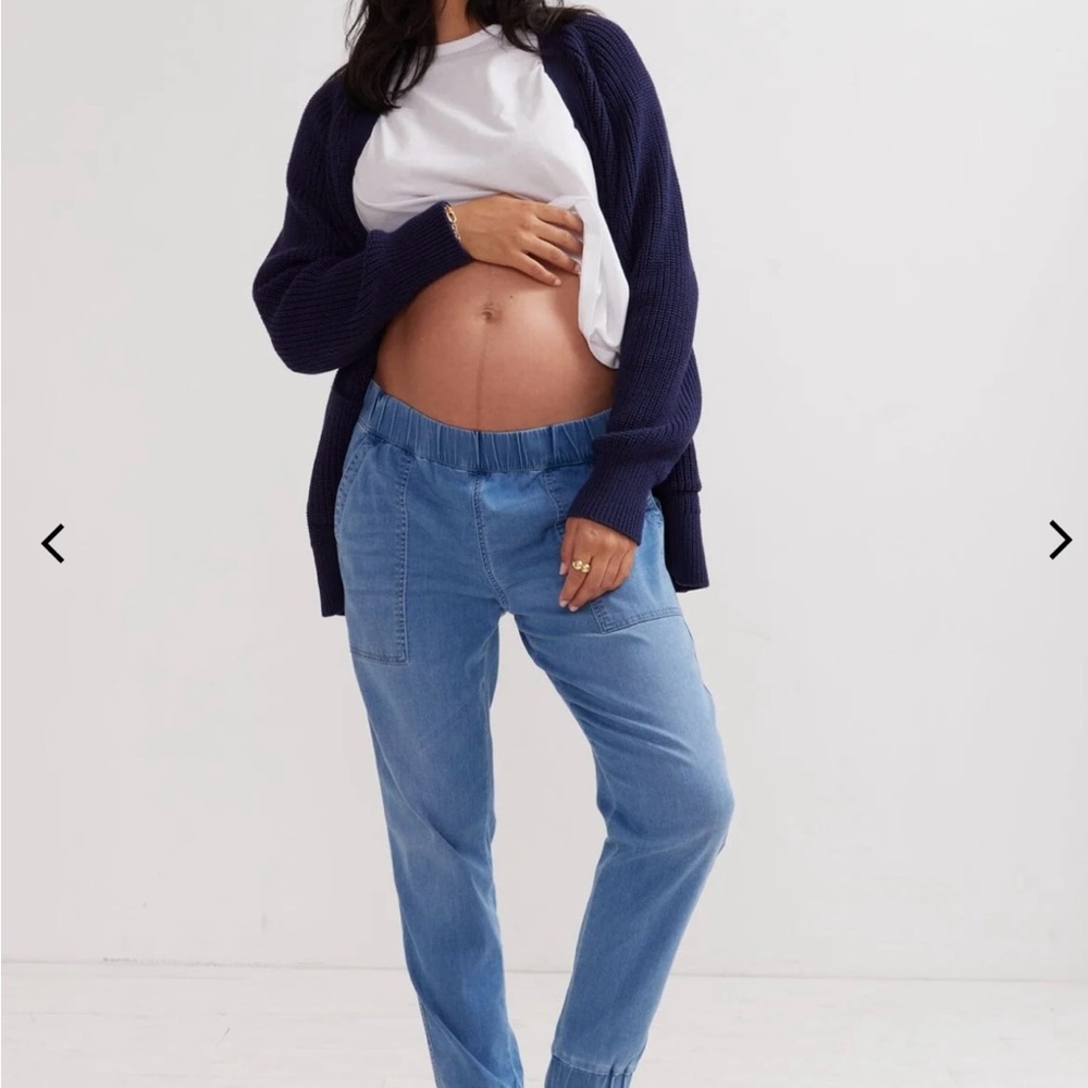 NWT Hatch Collection Easy Denim Jogger | Size 4
